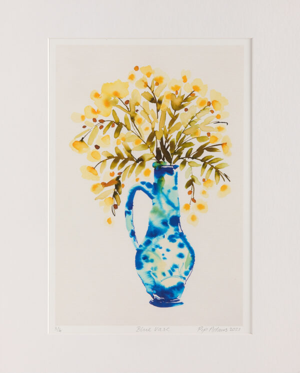 Blue Jug Print